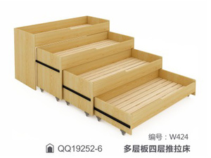 多层板四层推拉床