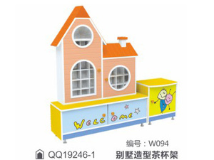 别墅造型茶杯架