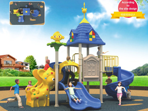 城堡组合滑梯