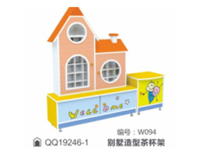 别墅造型茶杯架
