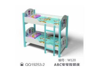 ABC宝宝双层床